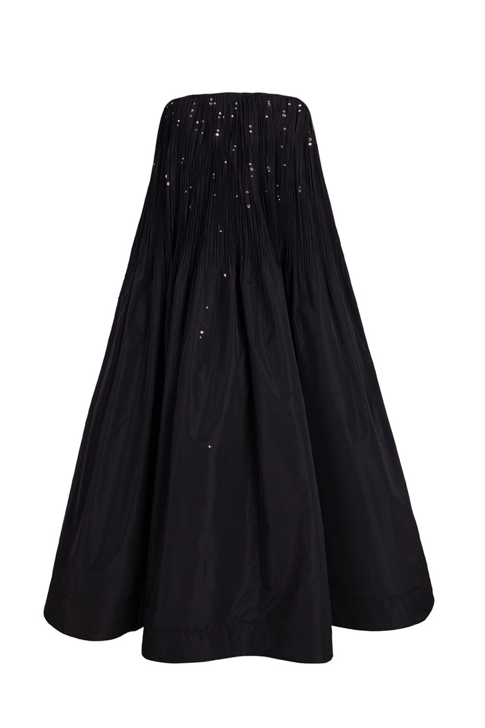 the 2nd skin co. Vestido palabra de honor con cristales Rebajas top