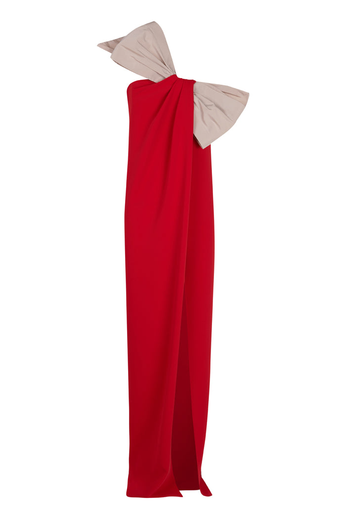 the 2nd skin co. Top efecto vestido con maxi lazo en la parte superior COMPRAR AHORA