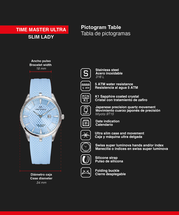 time force Time Master Ultra Slim Lady En oferta