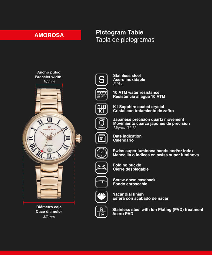 time force Amorosa Grandes ahorros