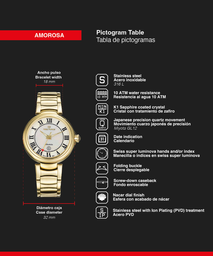 time force Amorosa Precio ultrabajo