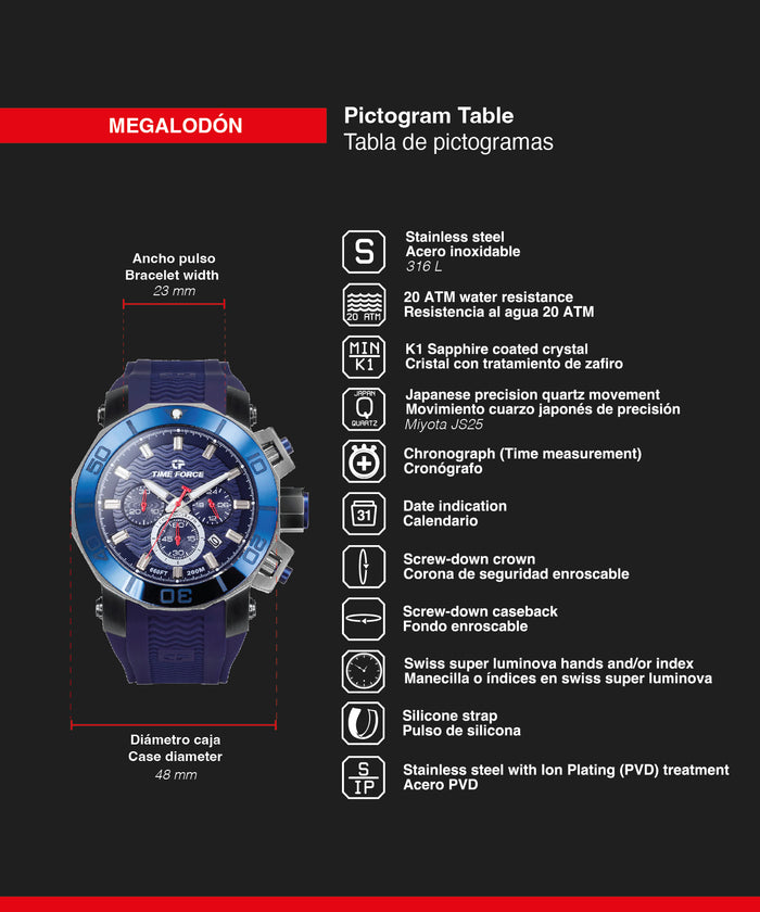 time force Megalodon Descuento