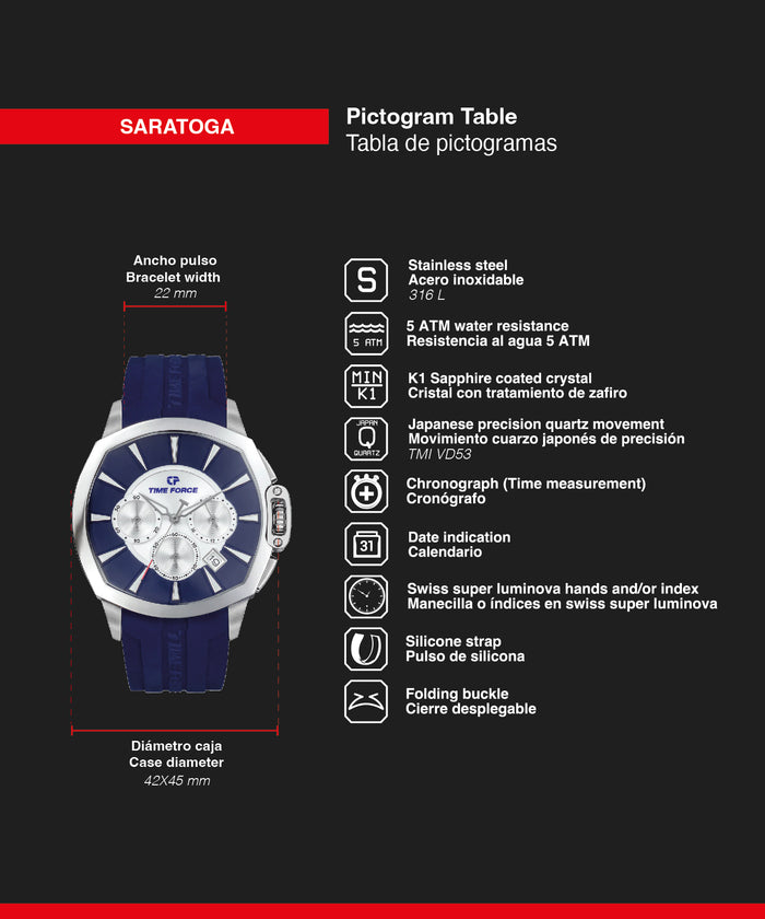 time force Saratoga Superdescuento