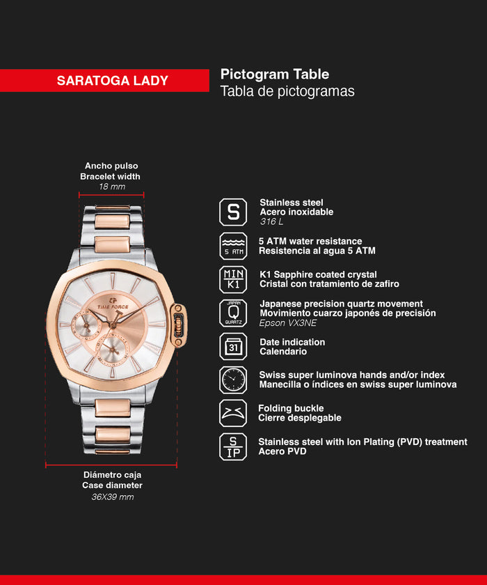 time force Saratoga Lady En oferta