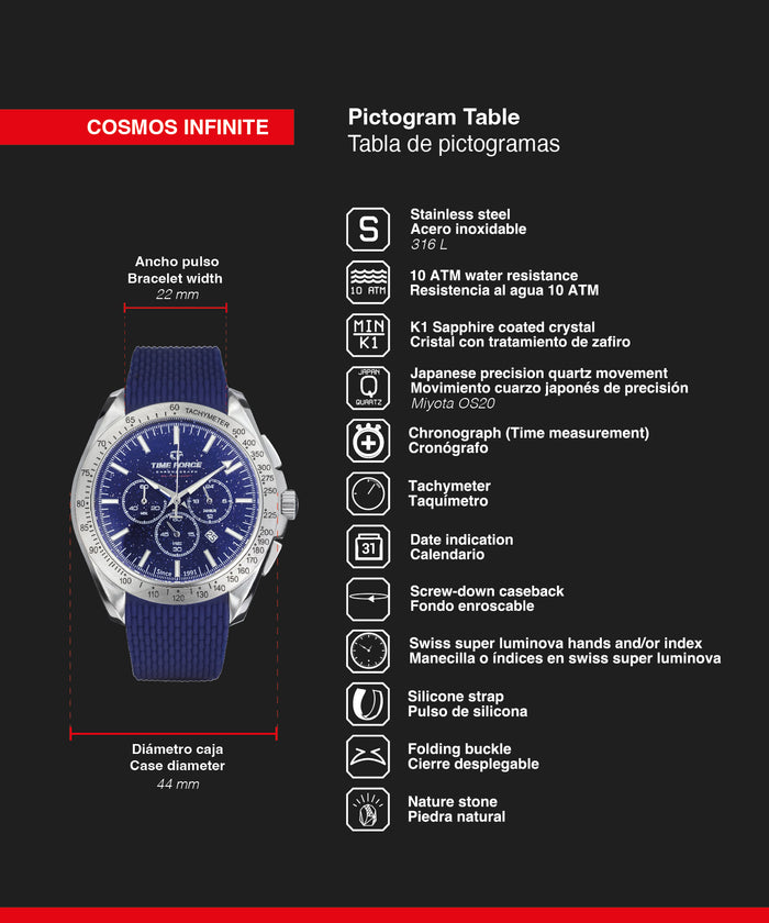 time force Cosmos Infinite Última moda