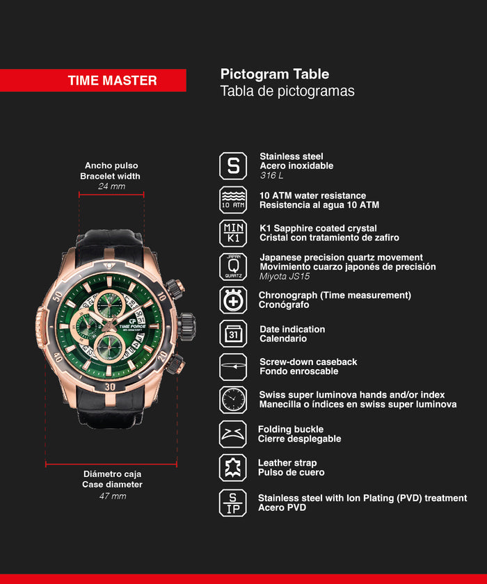 time force Time Master Rebajas de fábrica