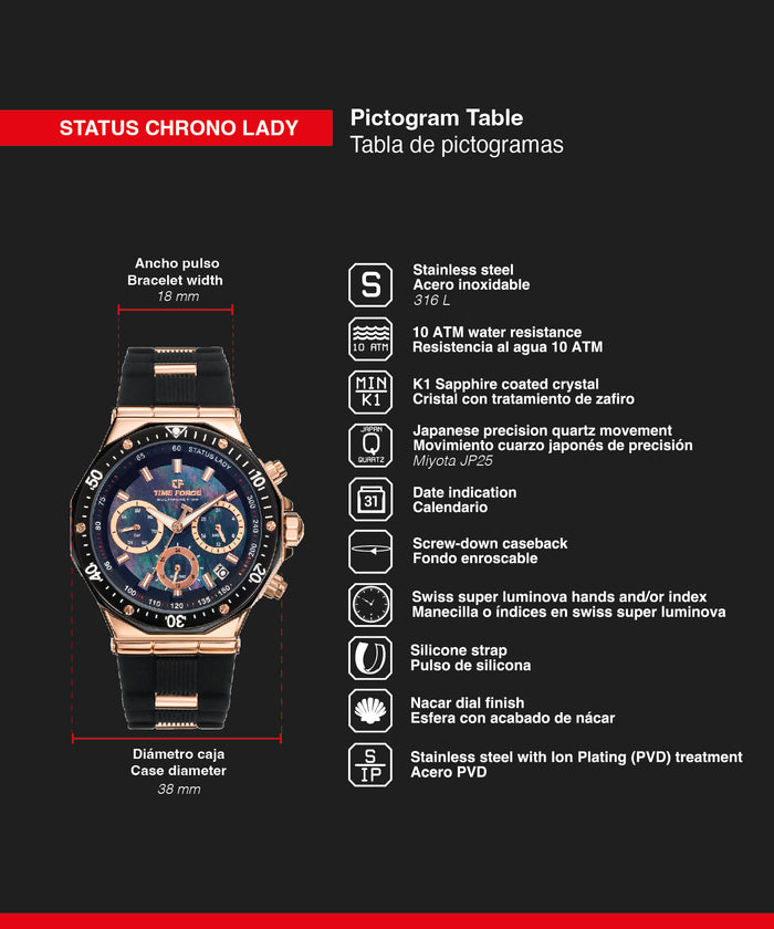 time force Status Lady Grandes descuentos
