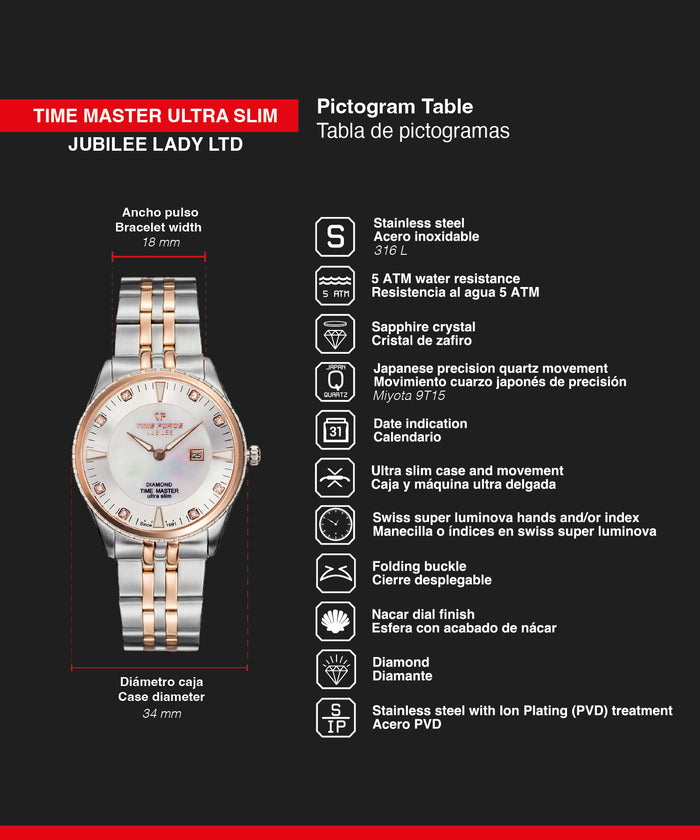 time force Time Master Ultra Slim Jubilee Outlet online