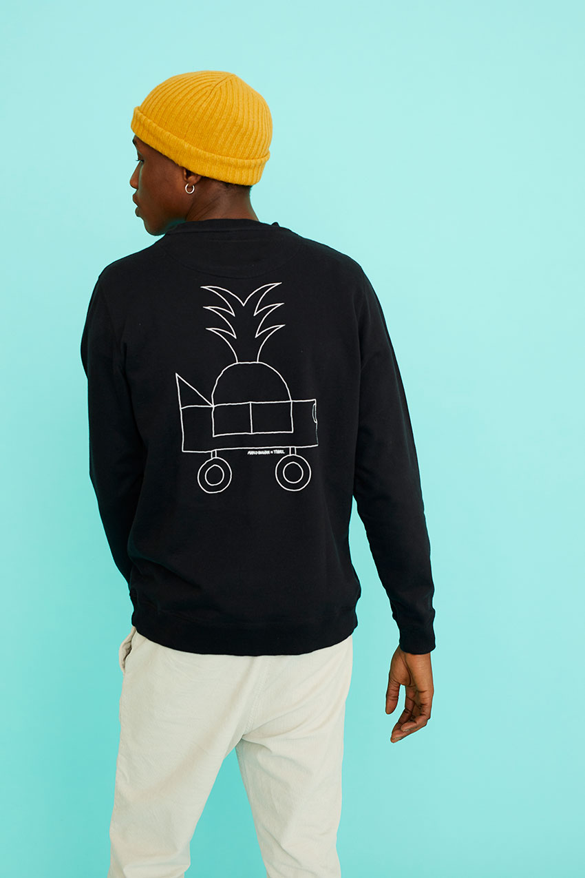 tiwel Sudadera Black Car by Oggian Solo queda un día