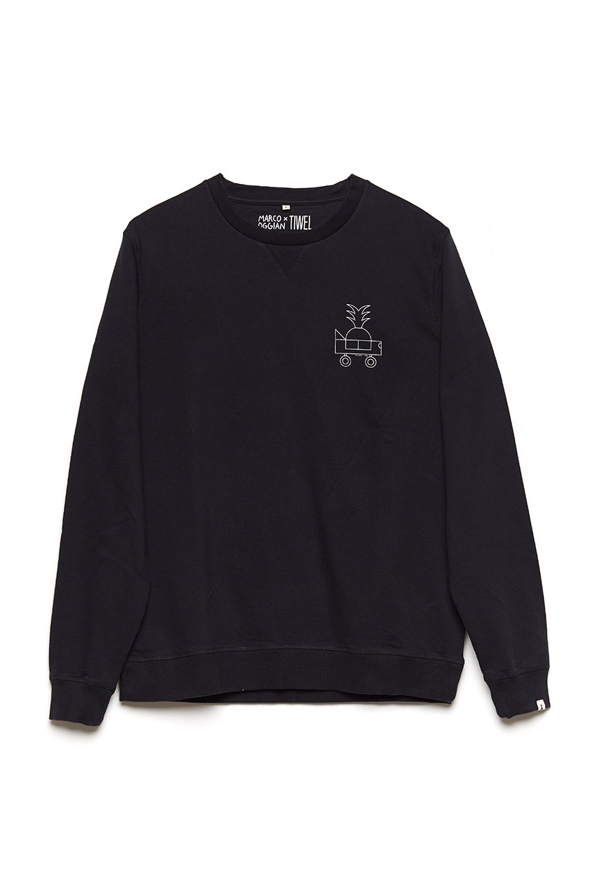 tiwel Sudadera Black Car by Oggian Solo queda un día
