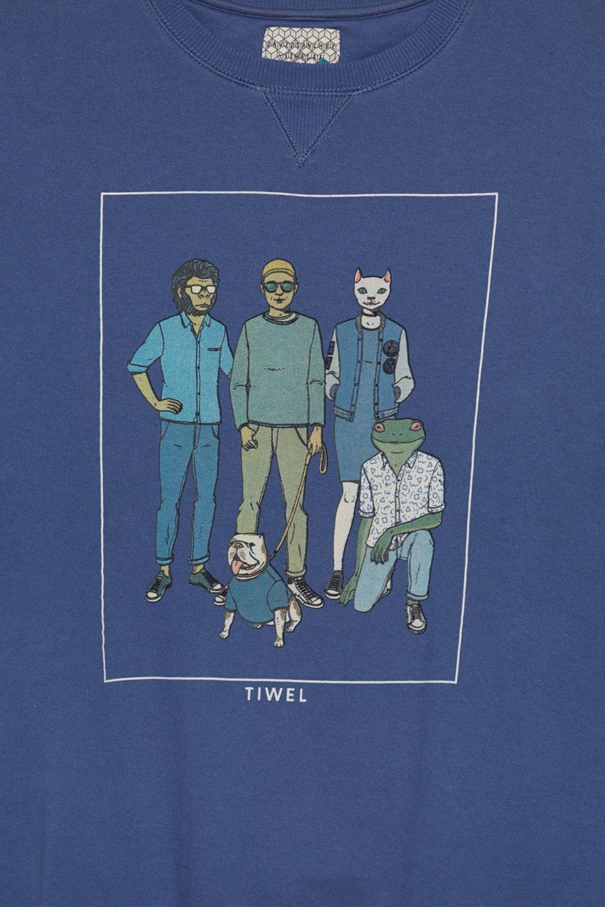 tiwel Sudadera Fab-5 by David Sánchez Envío internacional gratuito