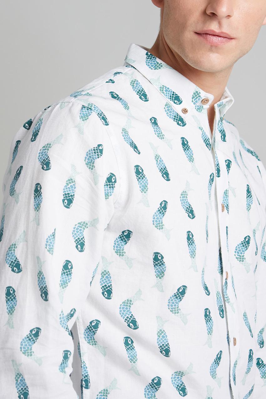 tiwel Camisa Carpa Rebajas de fábrica