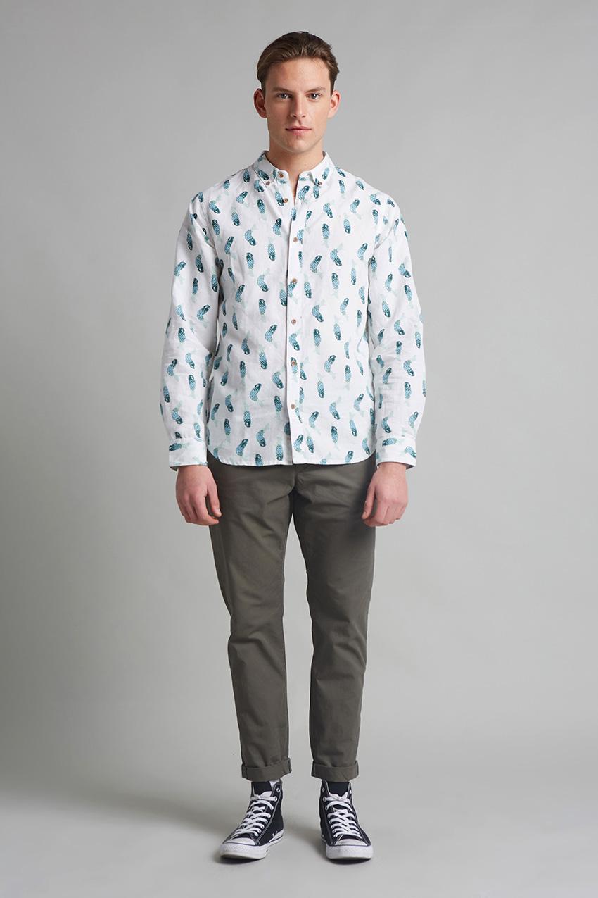 tiwel Camisa Carpa Rebajas de fábrica