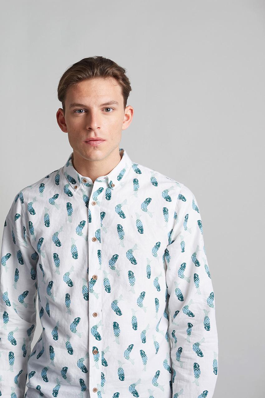 tiwel Camisa Carpa Rebajas de fábrica