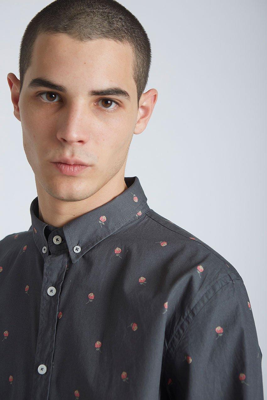 tiwel Camisa Thorn Faded Black Tienda