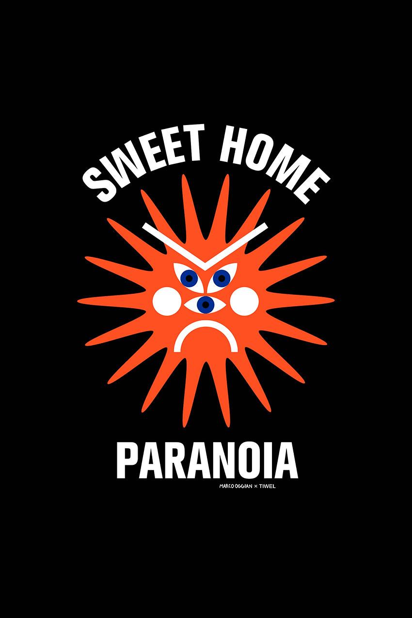 tiwel Camiseta Paranoia by Oggian Envío internacional gratuito