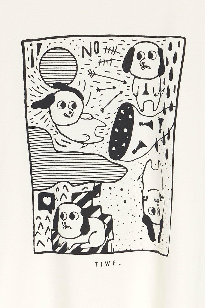 tiwel Camiseta Off Line Rebajas de fábrica