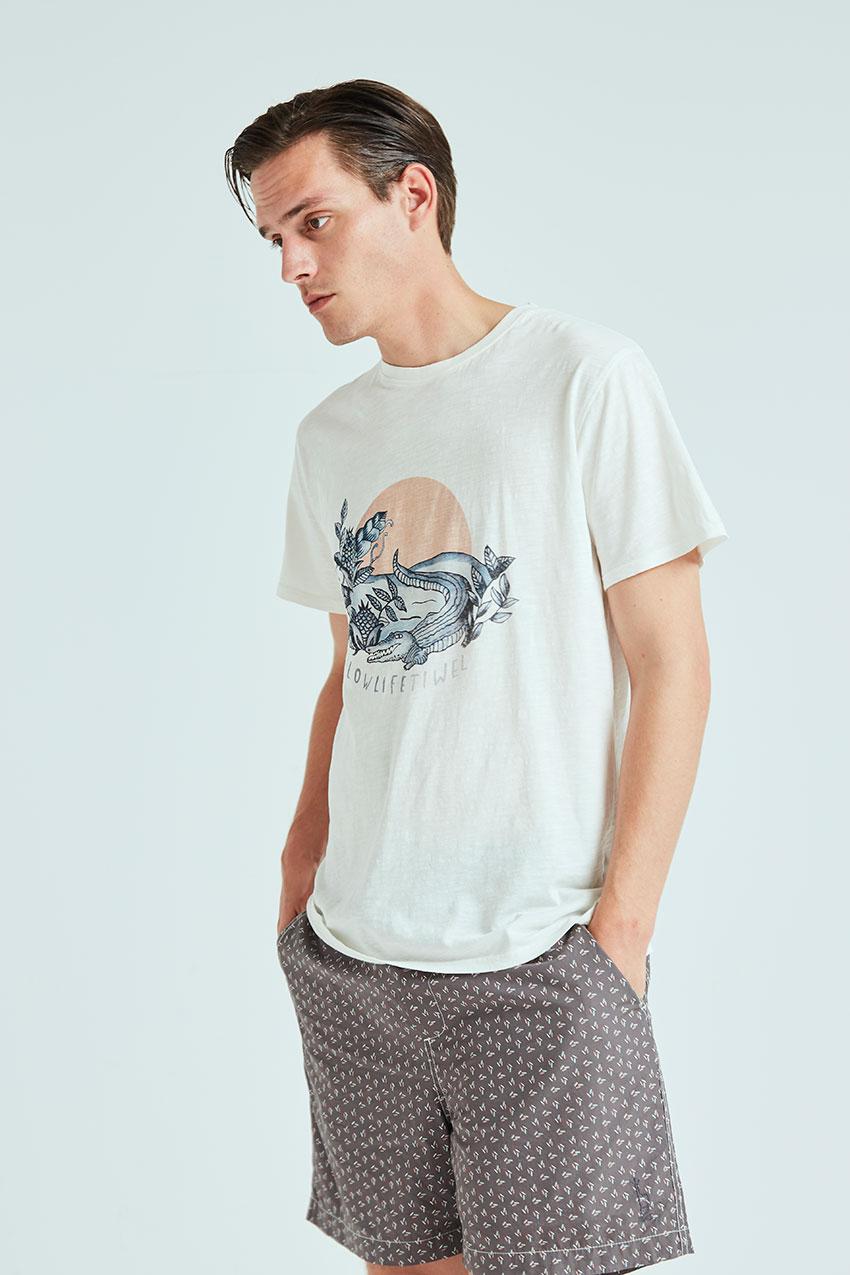 tiwel Camiseta Slow Life Promoción trimestral