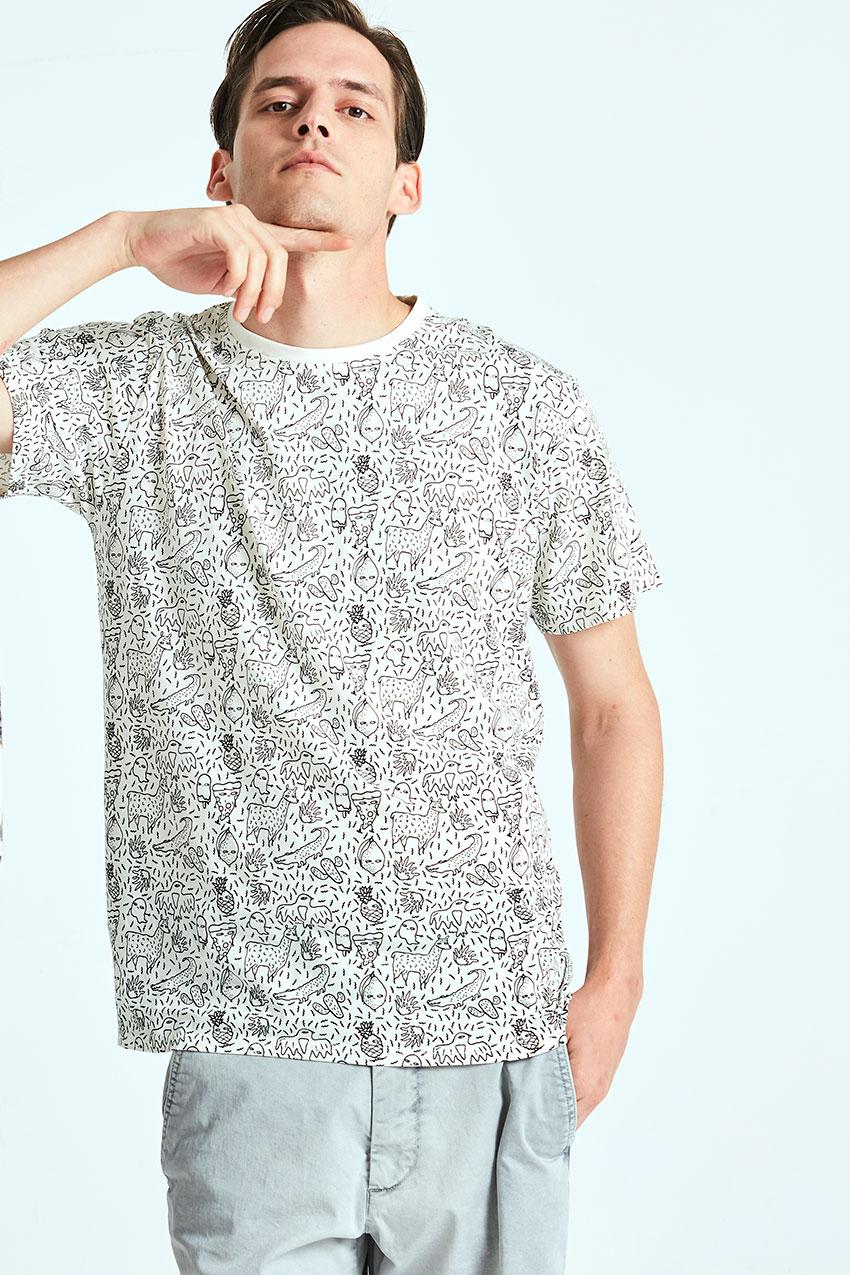 tiwel Camiseta Trazo Superdescuento