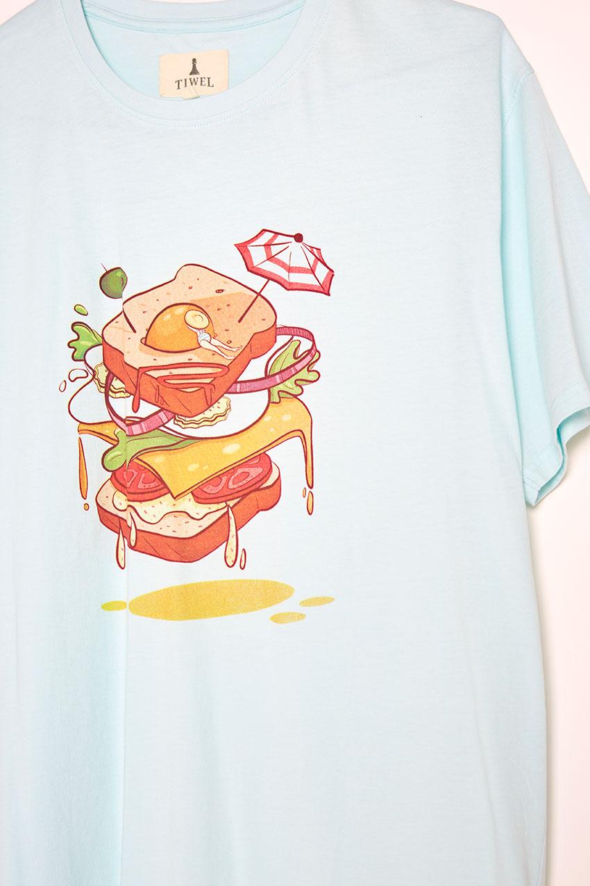 tiwel Camiseta Sandwich x Cultura Inquieta Grandes descuentos