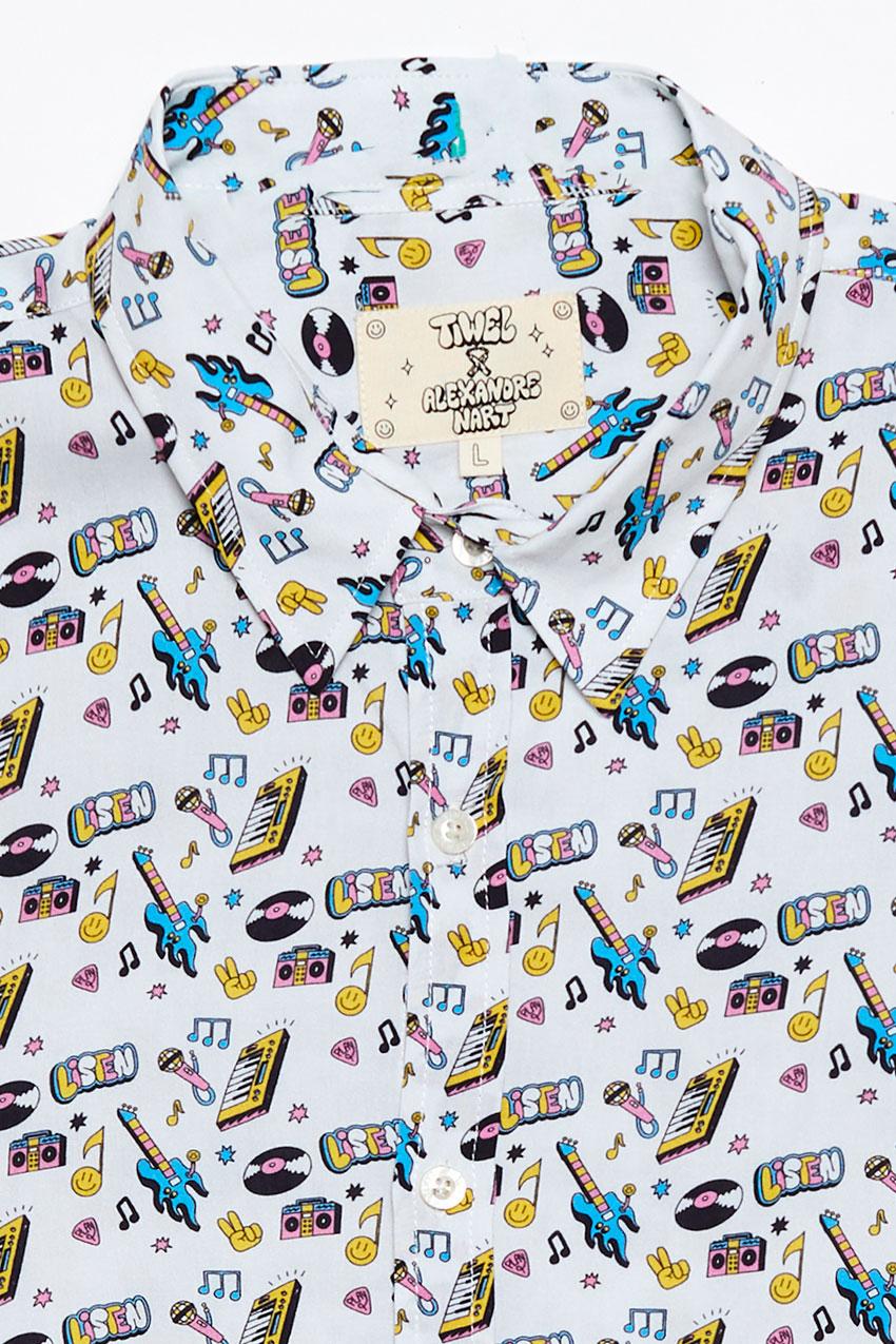 tiwel Camisa Muzik by Alexandre Nart Tienda