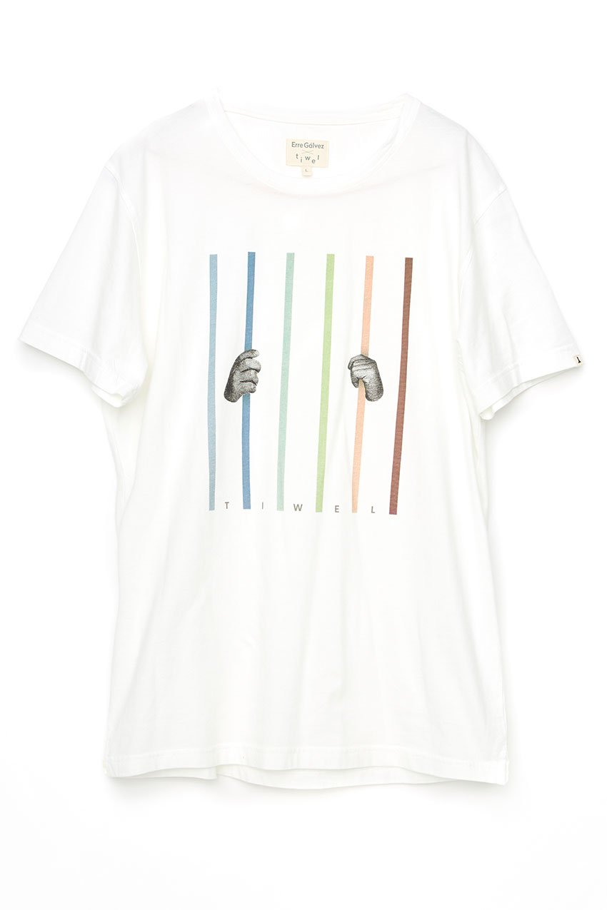 tiwel Camiseta Laser Hands by Erre Gálvez Ofertas especiales