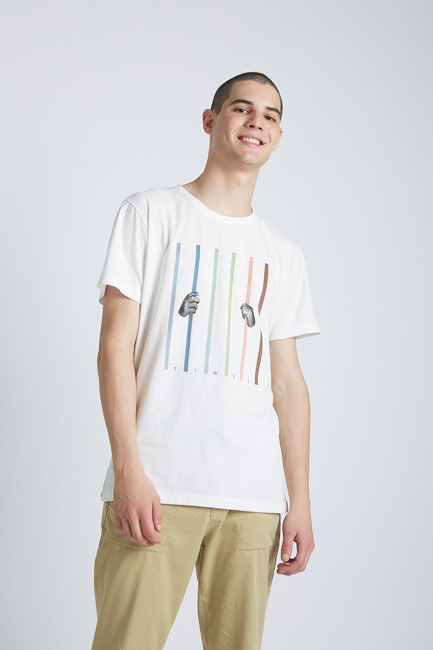tiwel Camiseta Laser Hands by Erre Gálvez Ofertas especiales
