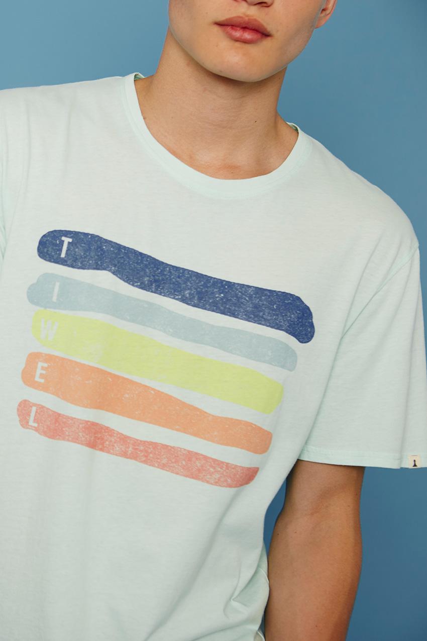 tiwel Camiseta Rainbow Último día