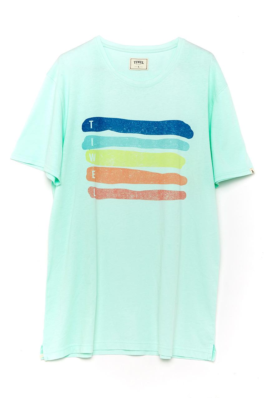 tiwel Camiseta Rainbow Último día