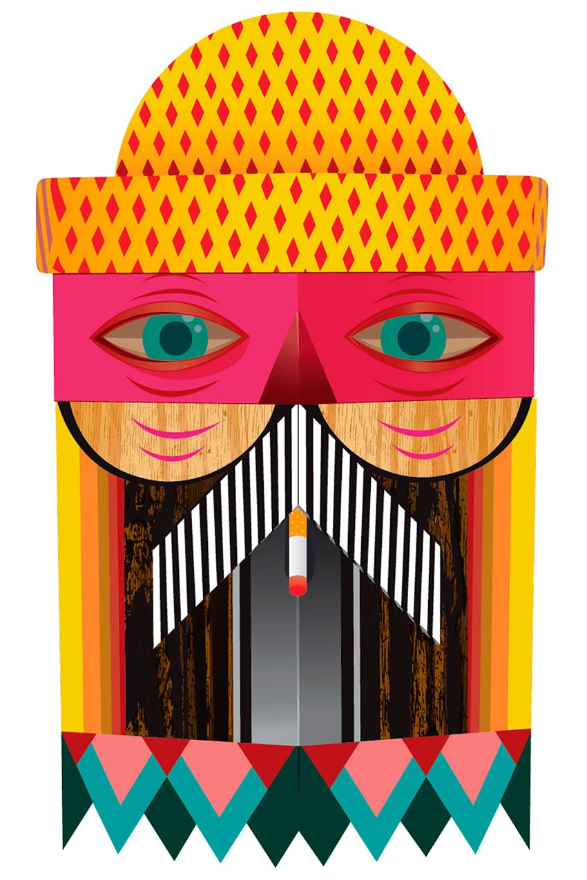tiwel Camiseta Yanmask by Alex Yanes Devoluciones gratuitas