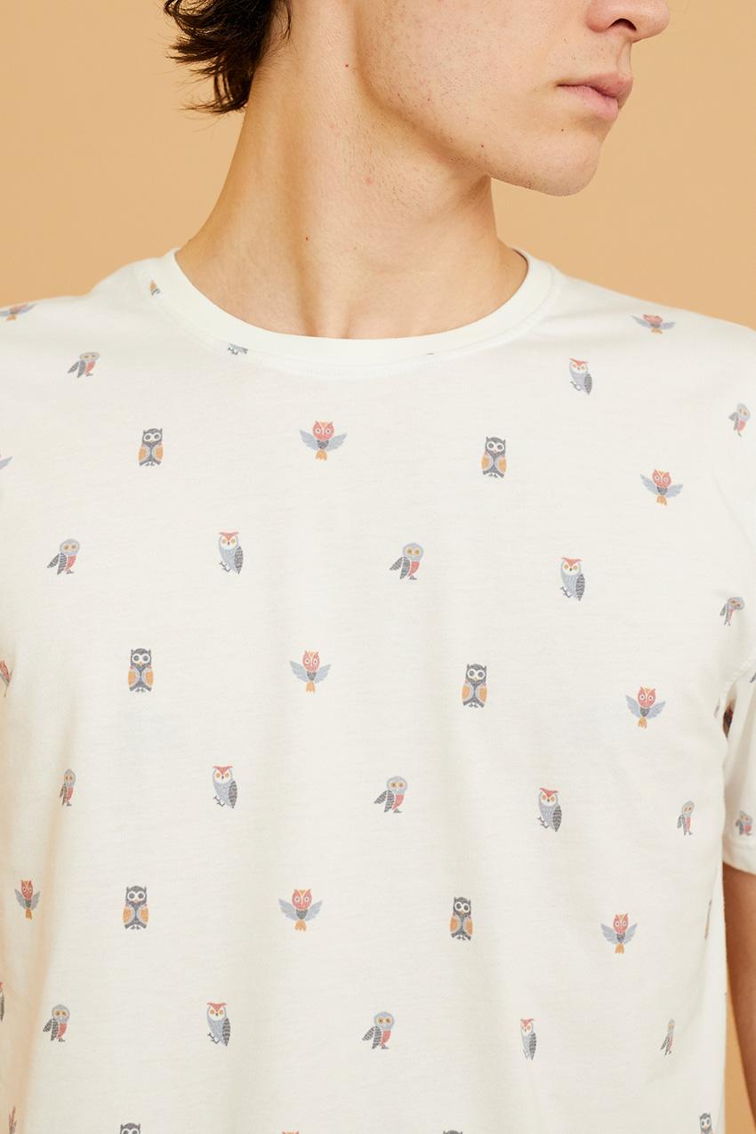tiwel Camiseta Hibou Descuento