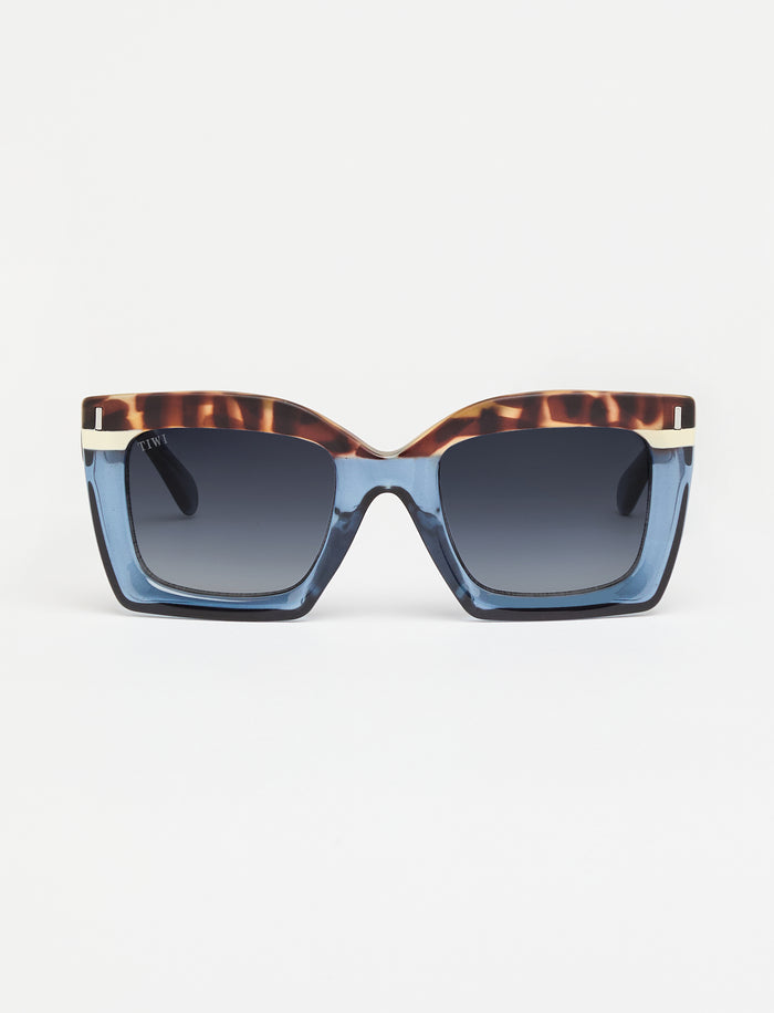 tiwi MALI Tricolor Vintage Tortoise/Blue/Beige Oferta especial