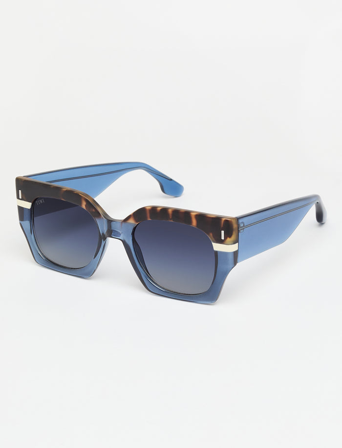 tiwi MATT Tricolor Vintage Tortoise/Blue/Beige Promoción por tiempo limitado