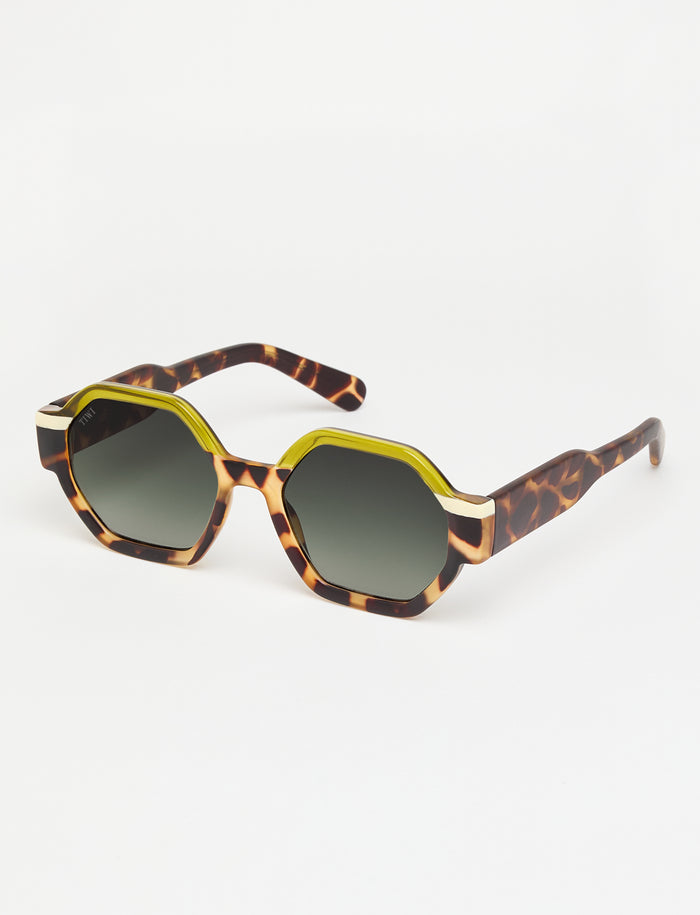 tiwi VALETTE Tricolor Green Tortoise/Green/Beige Promoción trimestral