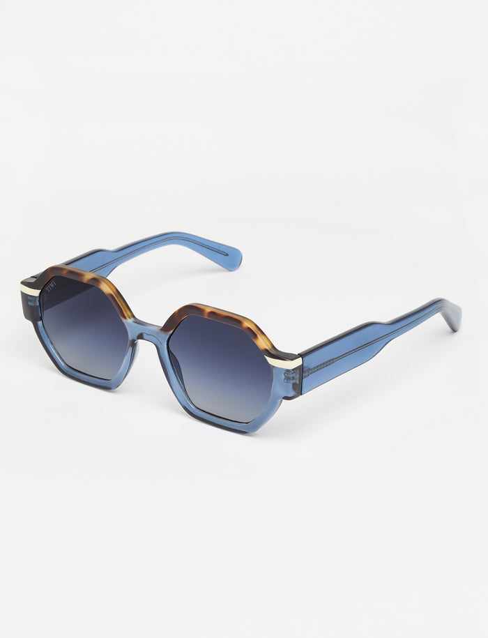 tiwi VALETTE Tricolor Vintage Tortoise/Blue/Beige Grandes descuentos