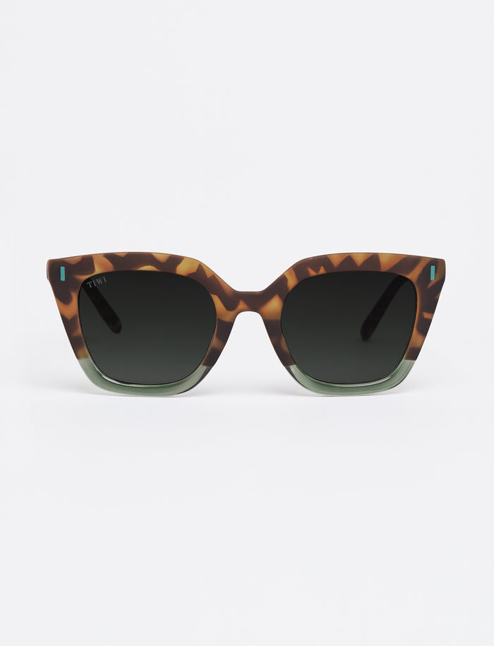 tiwi HALE Rubber Bicolor Green Tortoise/Green Tienda