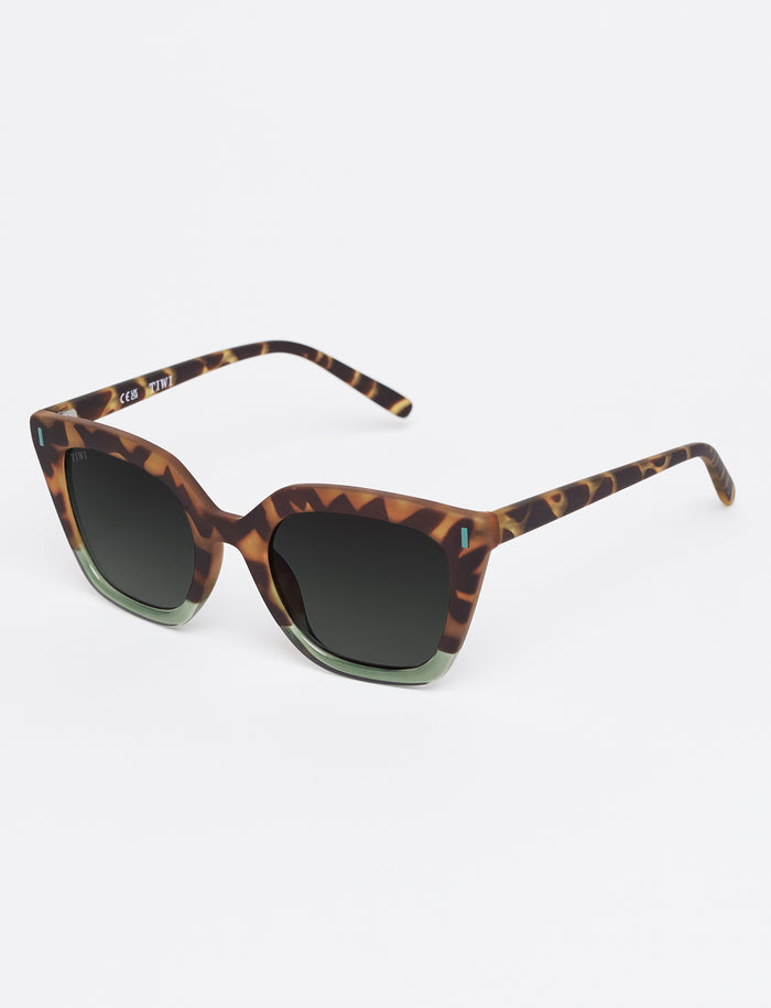 tiwi HALE Rubber Bicolor Green Tortoise/Green Tienda