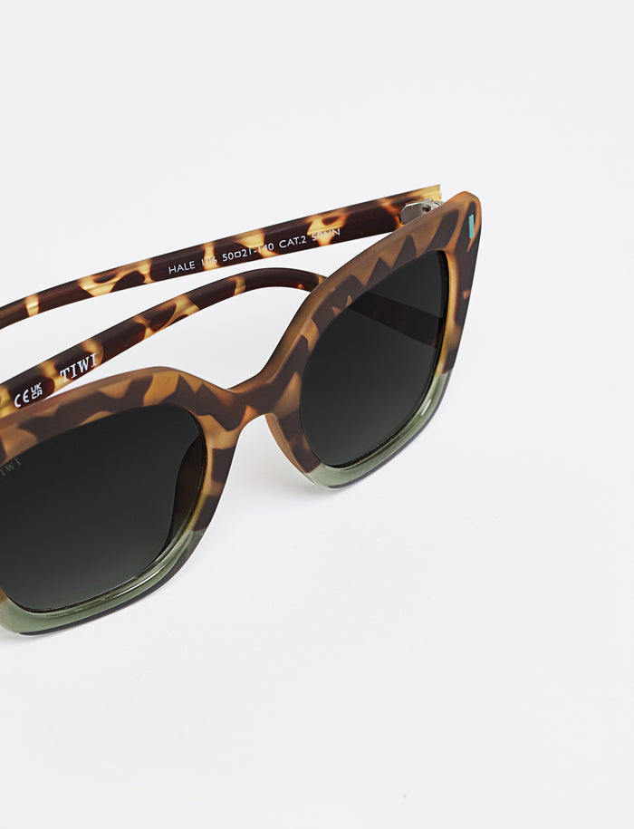 tiwi HALE Rubber Bicolor Green Tortoise/Green Tienda