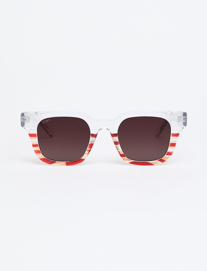 tiwi LIO Shiny Transparent /Gradient Stripe Orange