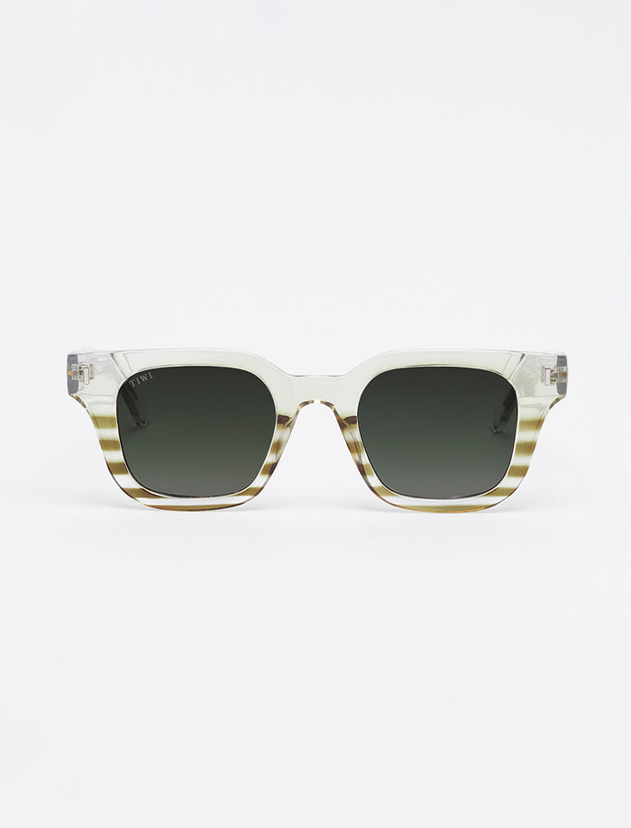 tiwi LIO Shiny Transparent /Gradient Stripe Green
