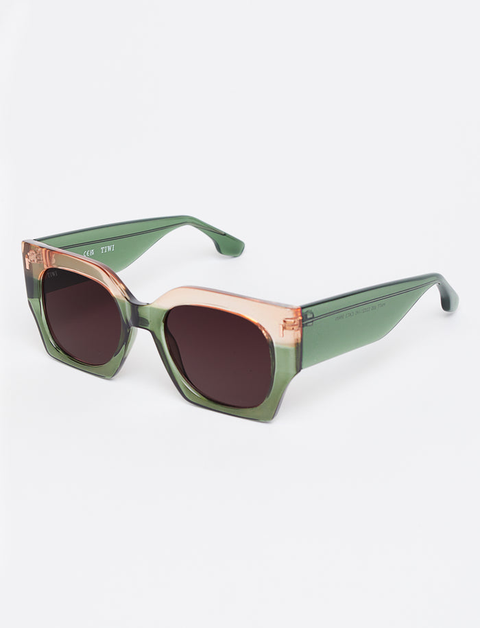 tiwi MATT Bicolor Shiny Pink/Green Tienda