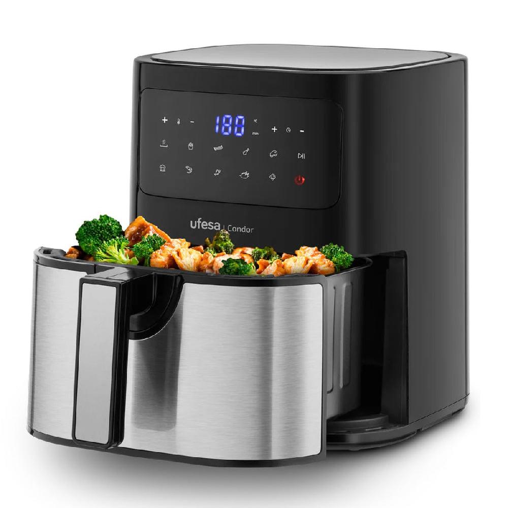 ufesa Freidora de aire digital 4.5L Condor Inox