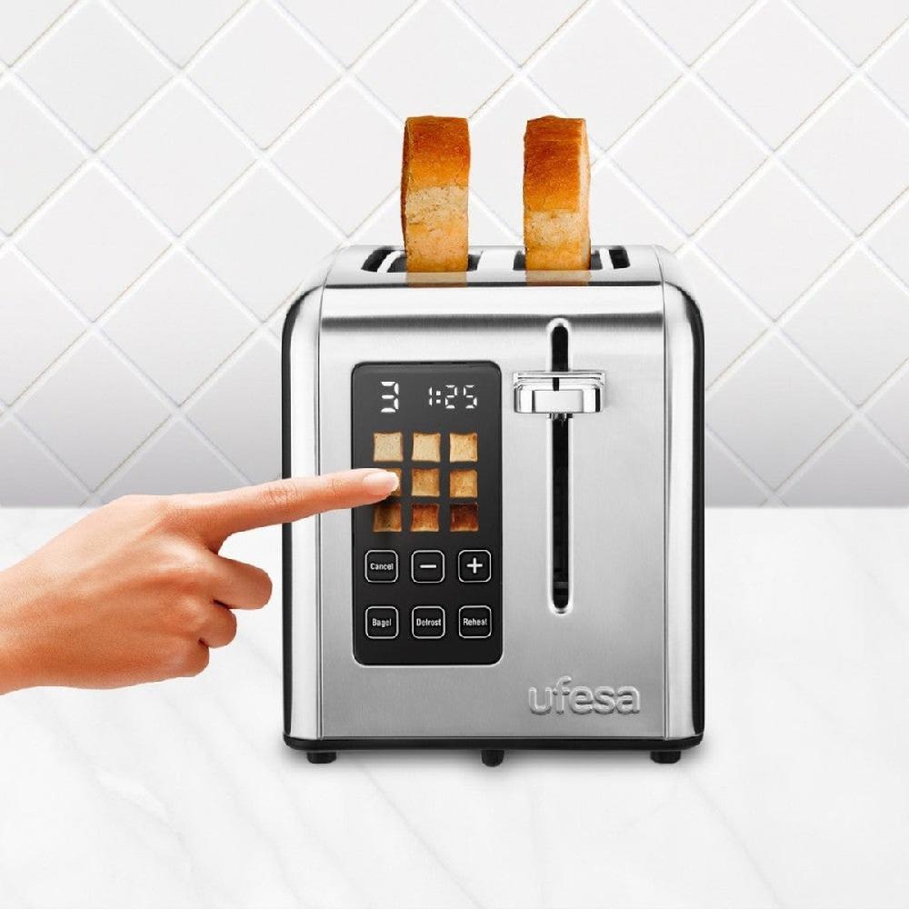 ufesa Tostador digital Perfect Toaster de 2 ranuras 950W Envío internacional gratuito