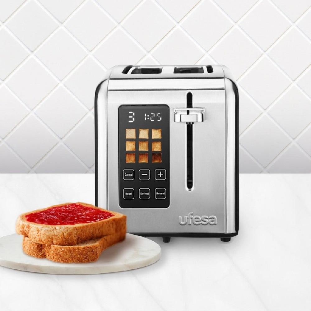 ufesa Tostador digital Perfect Toaster de 2 ranuras 950W Envío internacional gratuito