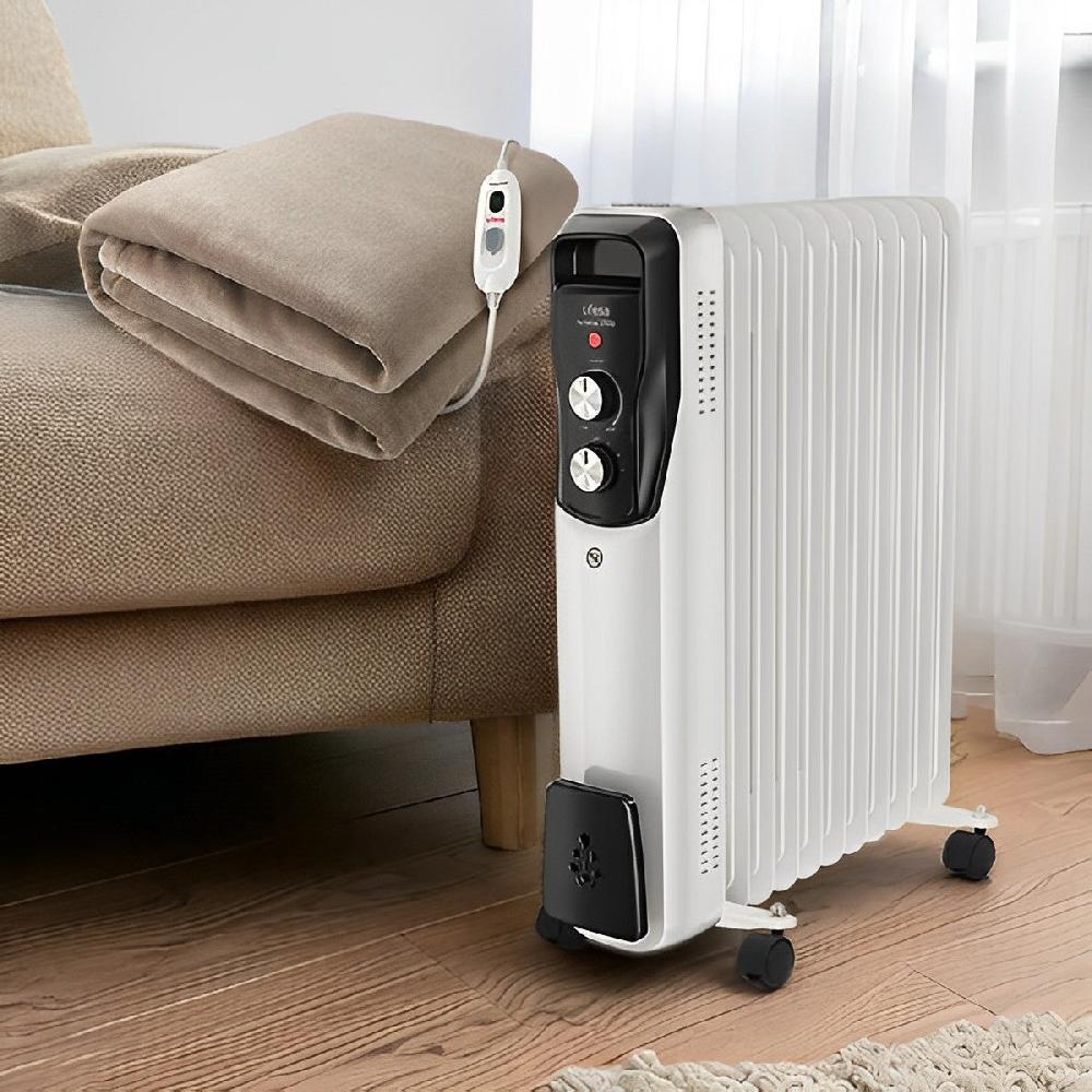 ufesa Pack Radiador de aceite Antares 2500 + Manta Doble Softy Plus Descuentos del mes