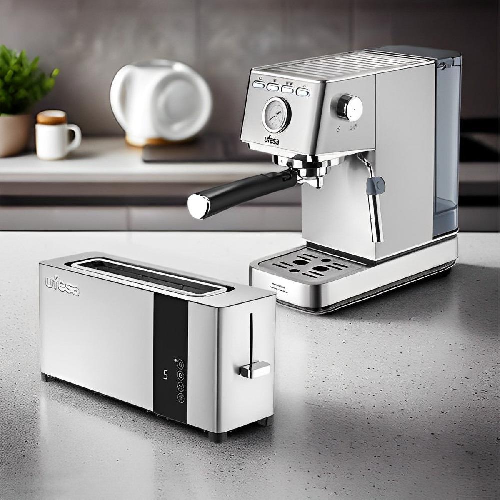 ufesa Pack Cafetera Espresso Milazzo + Tostador digital Plus Delux Última moda