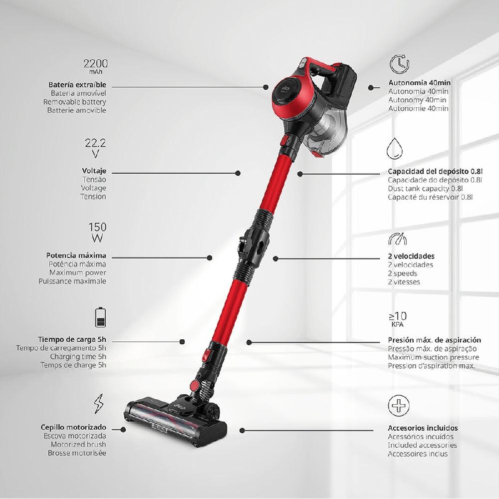 ufesa Aspirador Escoba Inspire Z3 Digital 22.2V Los más vendidos