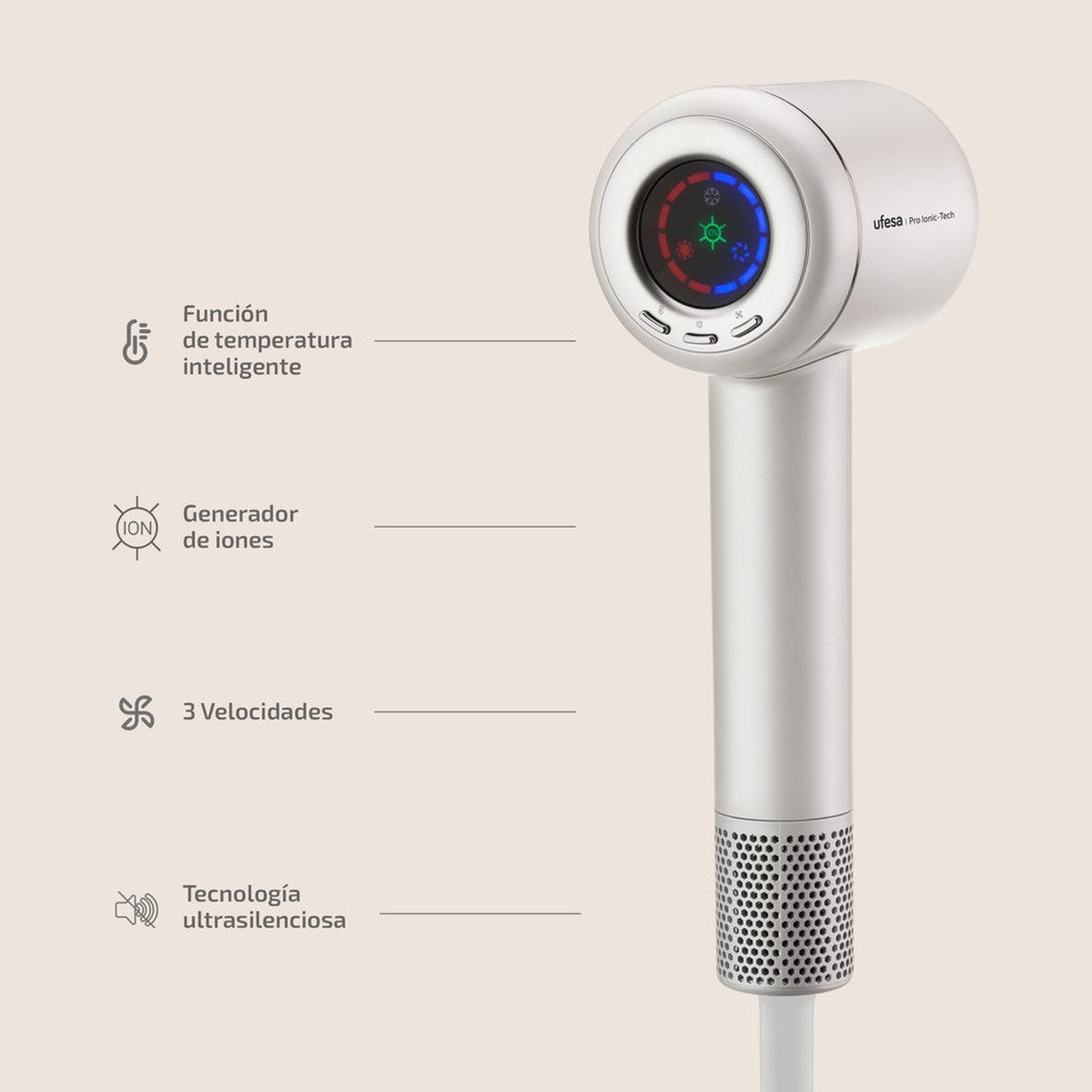 ufesa Secador Digital Pro Ionic-Tech Oferta exclusiva