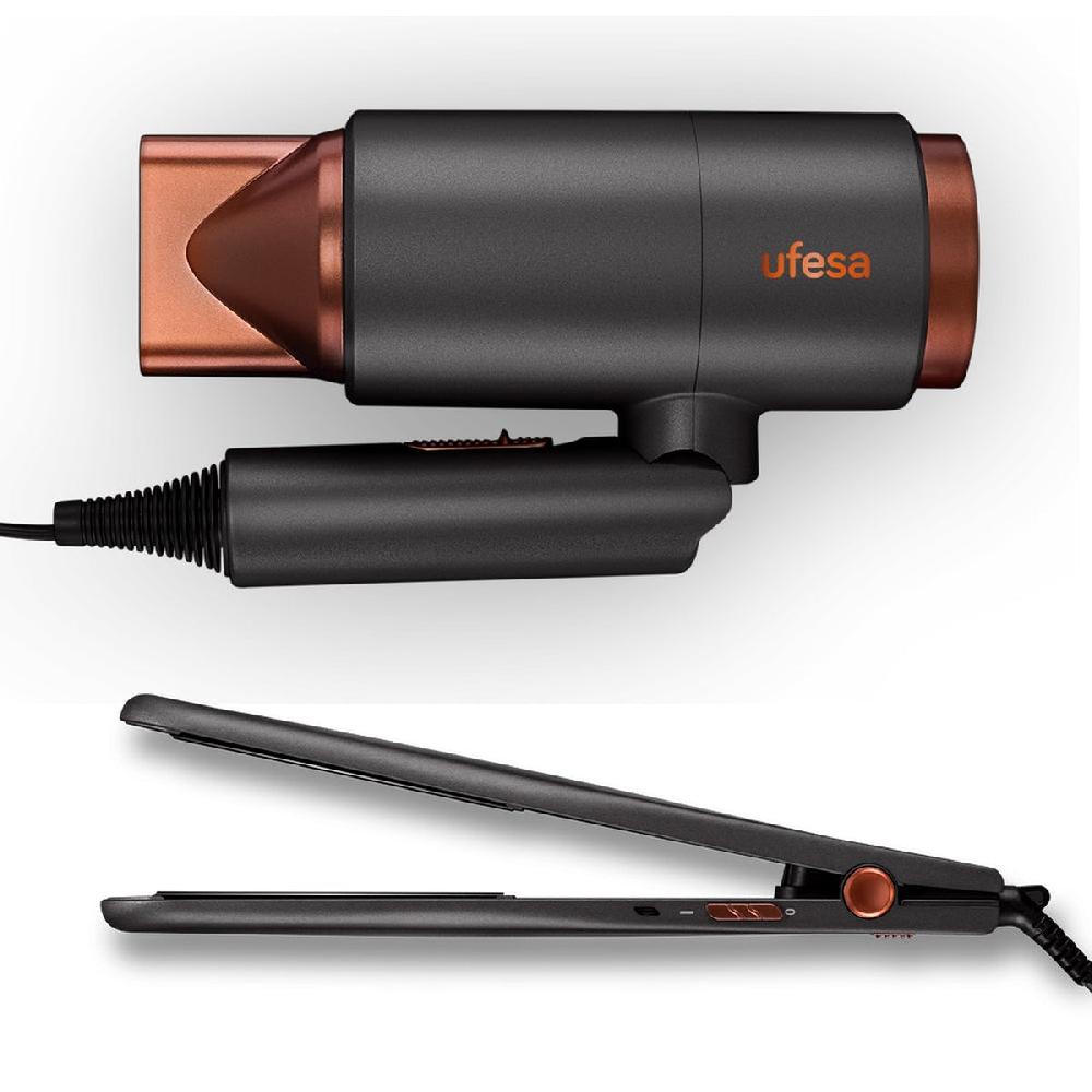 ufesa Pack secador + plancha My glamour set