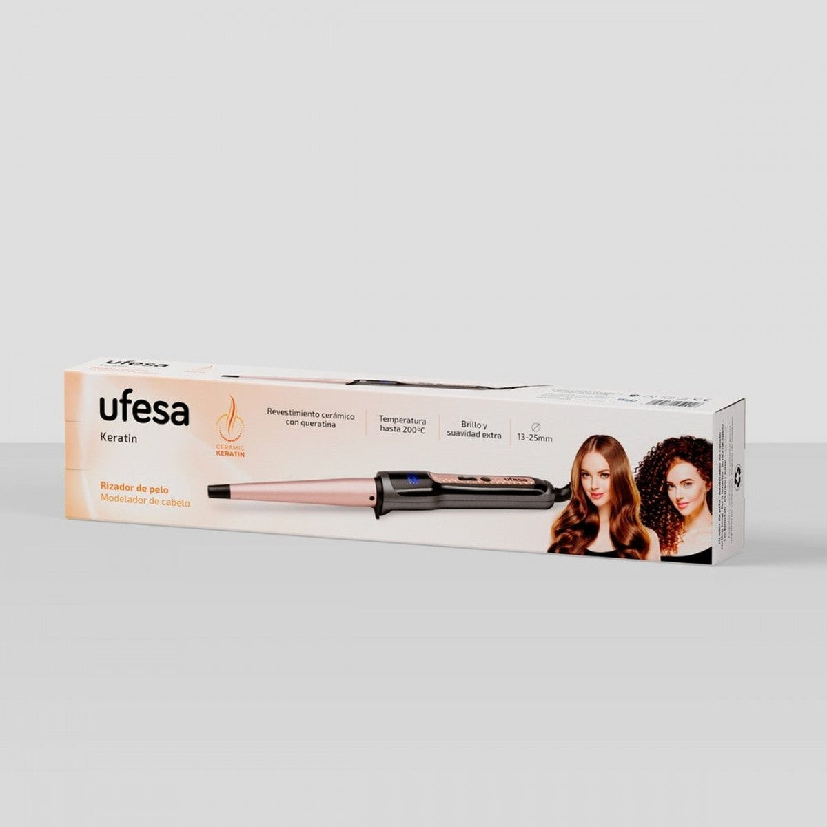 ufesa Rizador de pelo cónico 13-25mm Keratin Rebajas baratas
